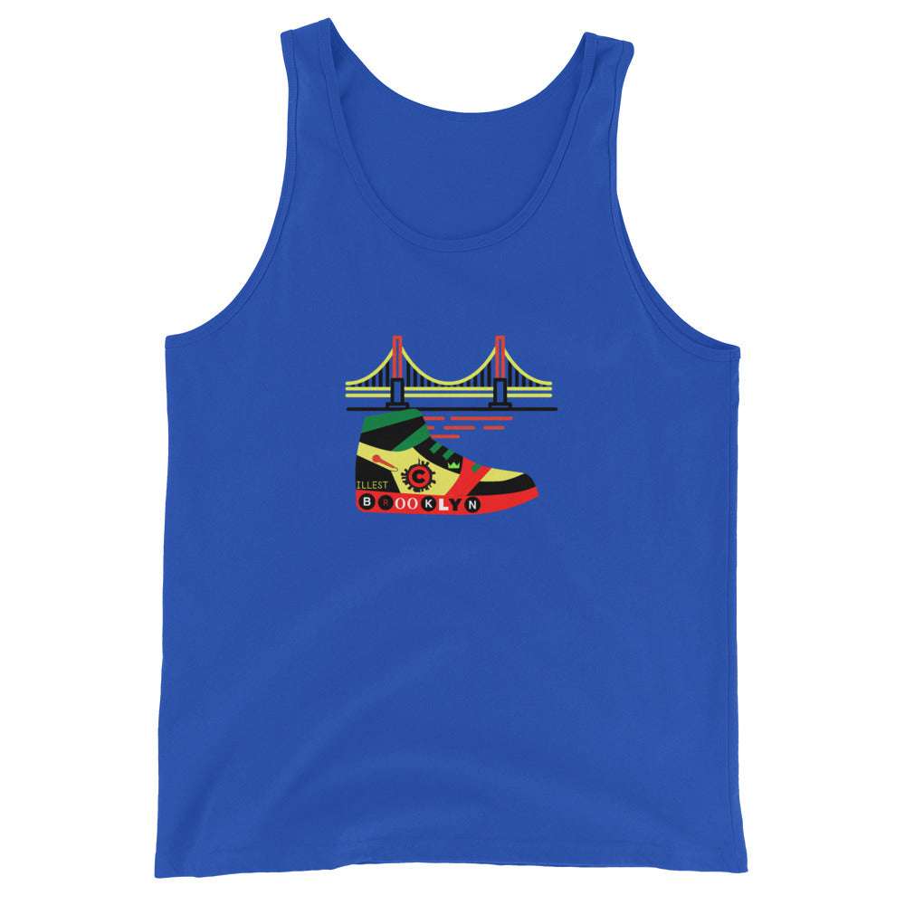 Tank Brooklyn New York True Royal / 2XL tank top