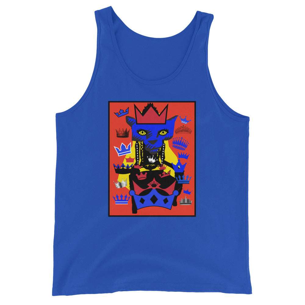 Tank Crown King True Royal / 2XL tank top