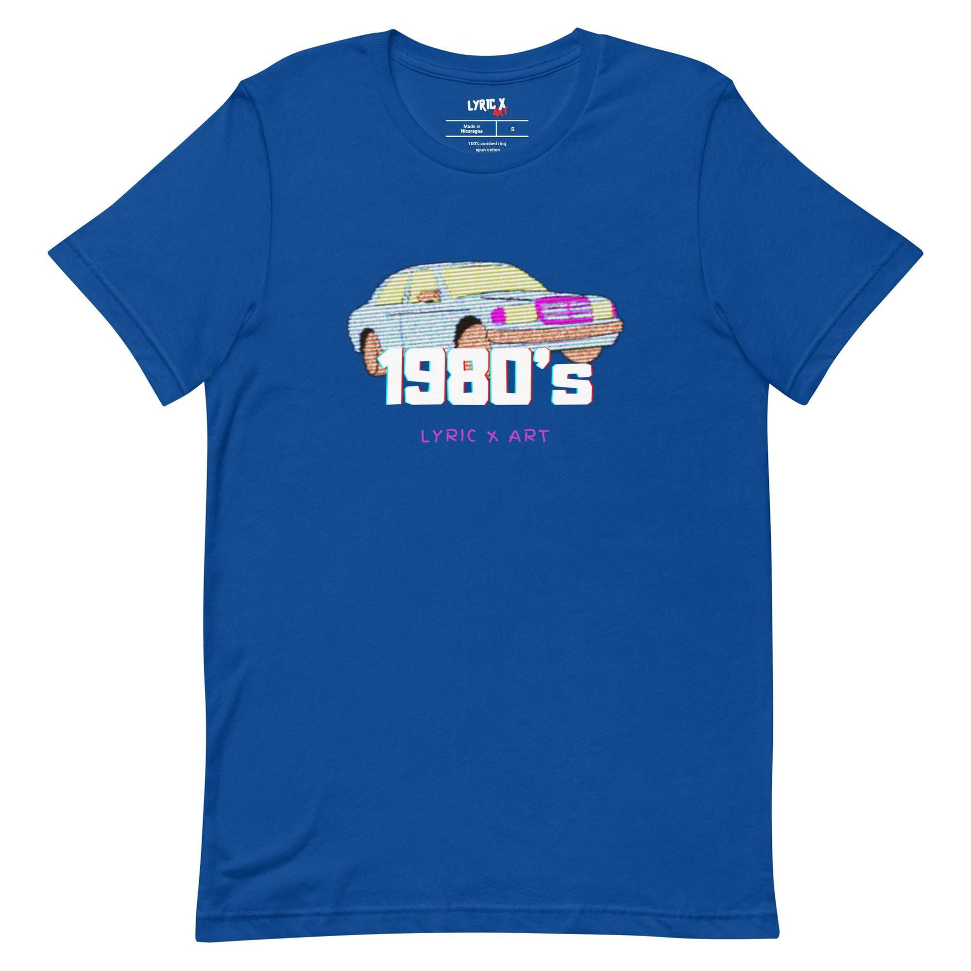 1980's Coupe T-Shirt True Royal / 3XL