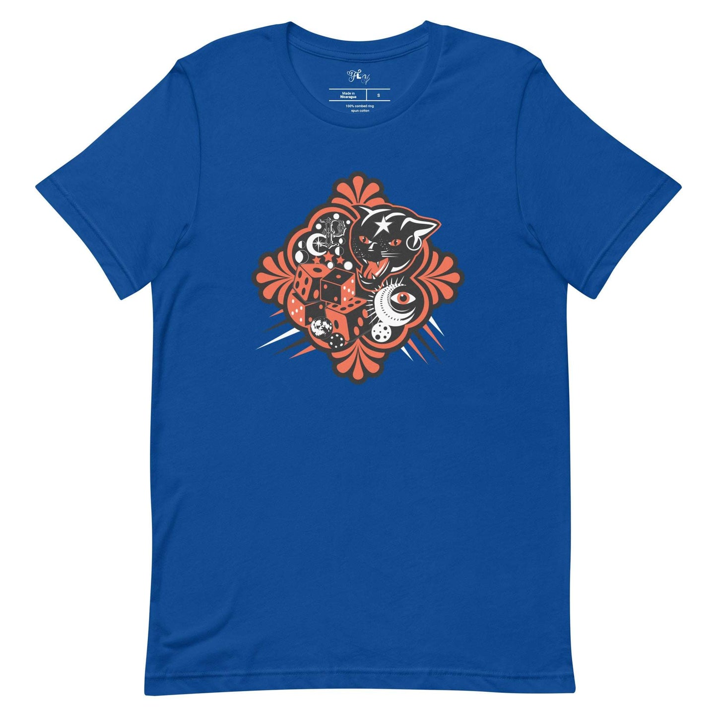 T Panther Orange True Royal / 4XL