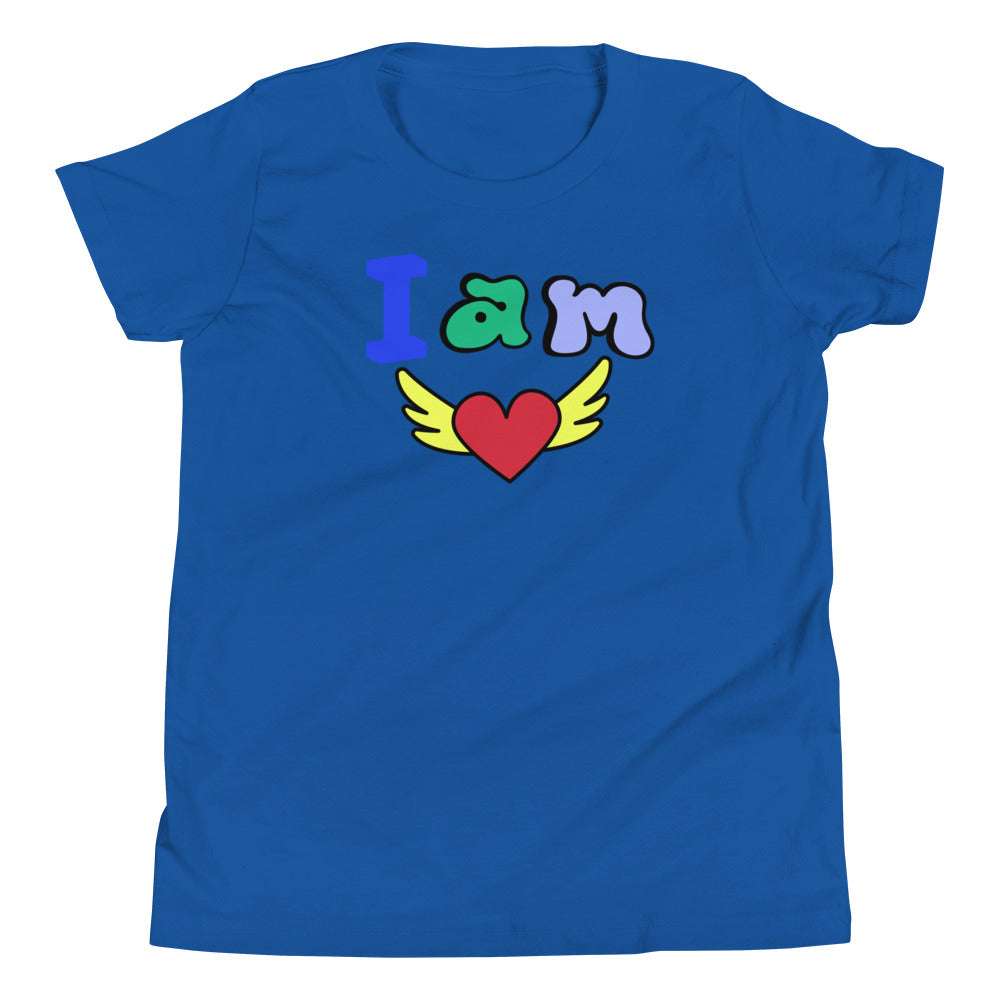 Youth T I am Love True Royal / XL tshirt