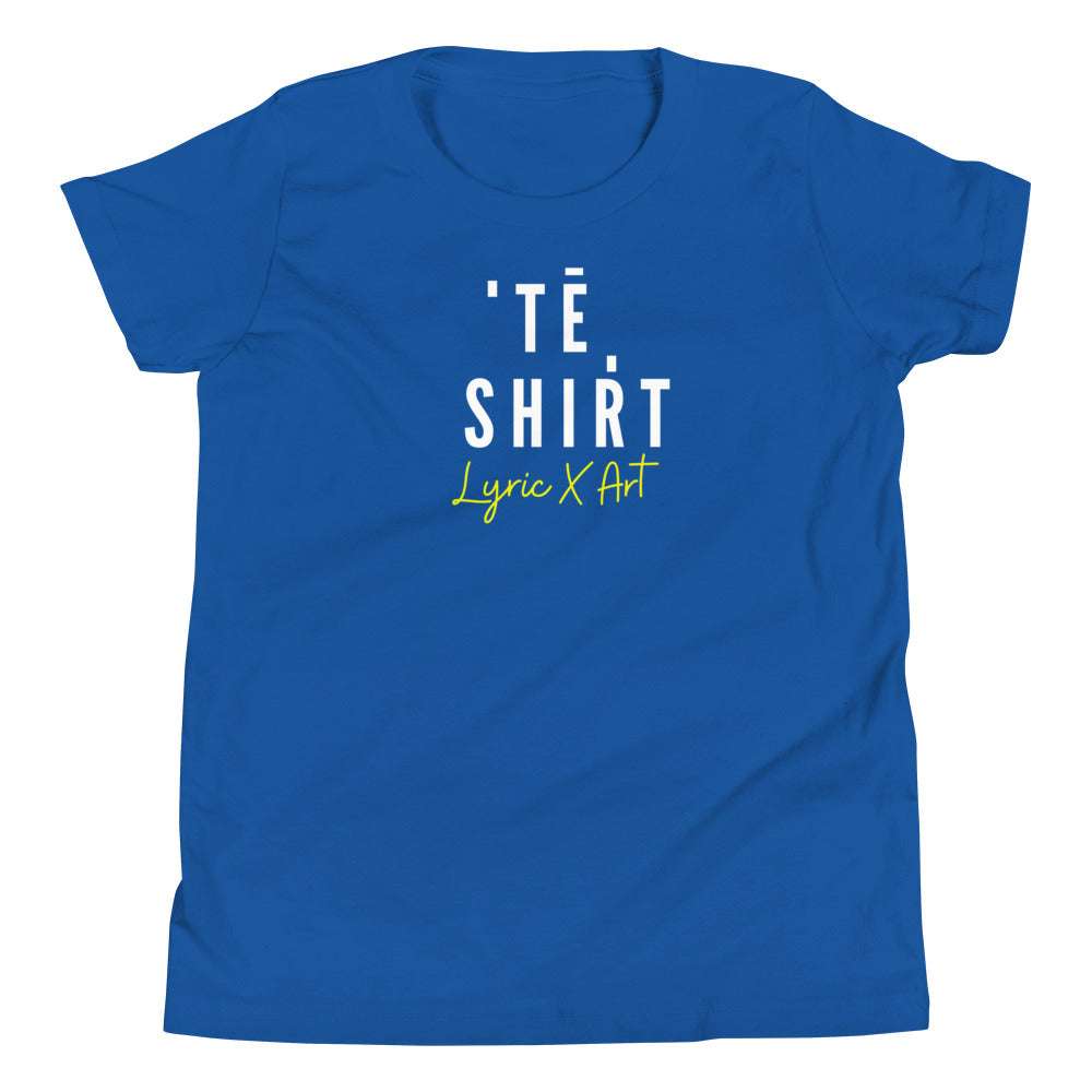Youth T -Shirt by Lyric X Art True Royal / XL