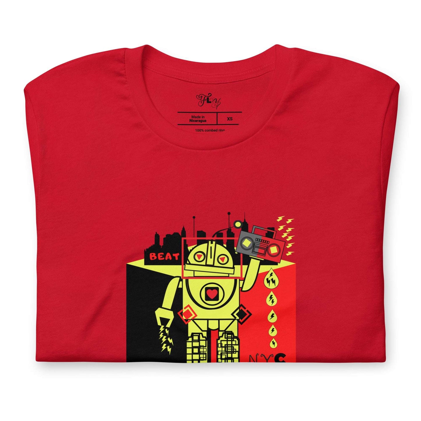 T Beat Drop Robot tshirt