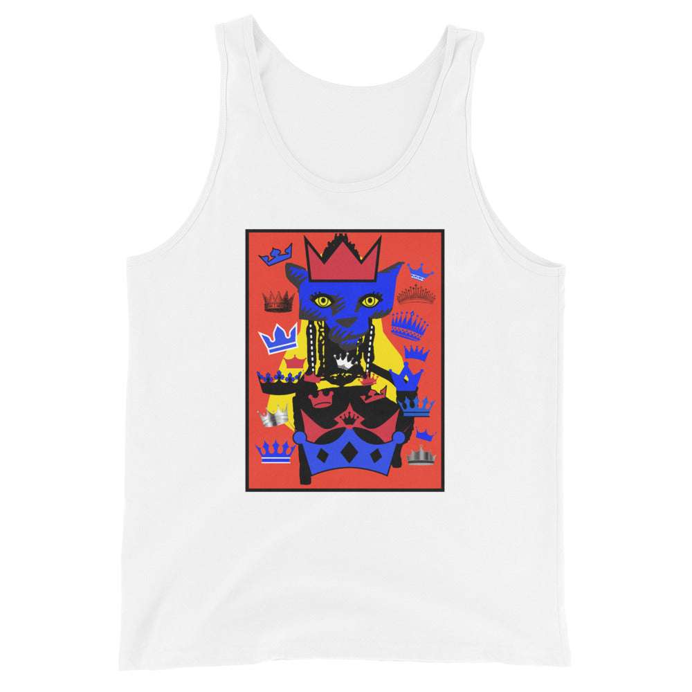 Tank Crown King White / 2XL tank top