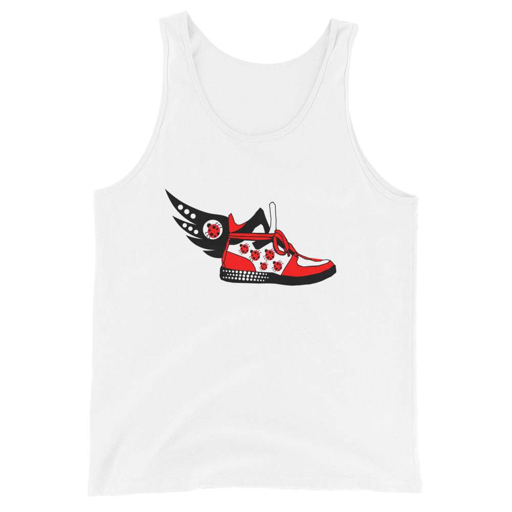 Tank Ladybugs Sneaker White / 2XL tank top