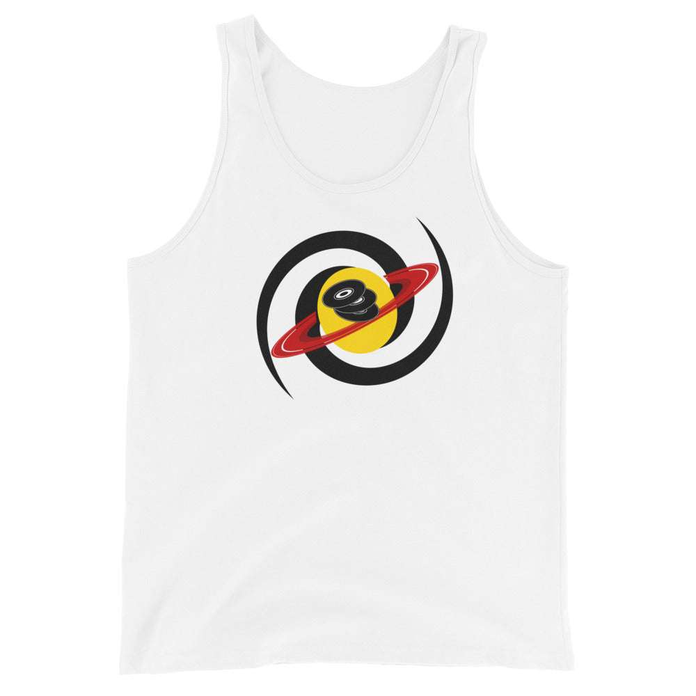Tank Saturns Records White / 2XL tank top