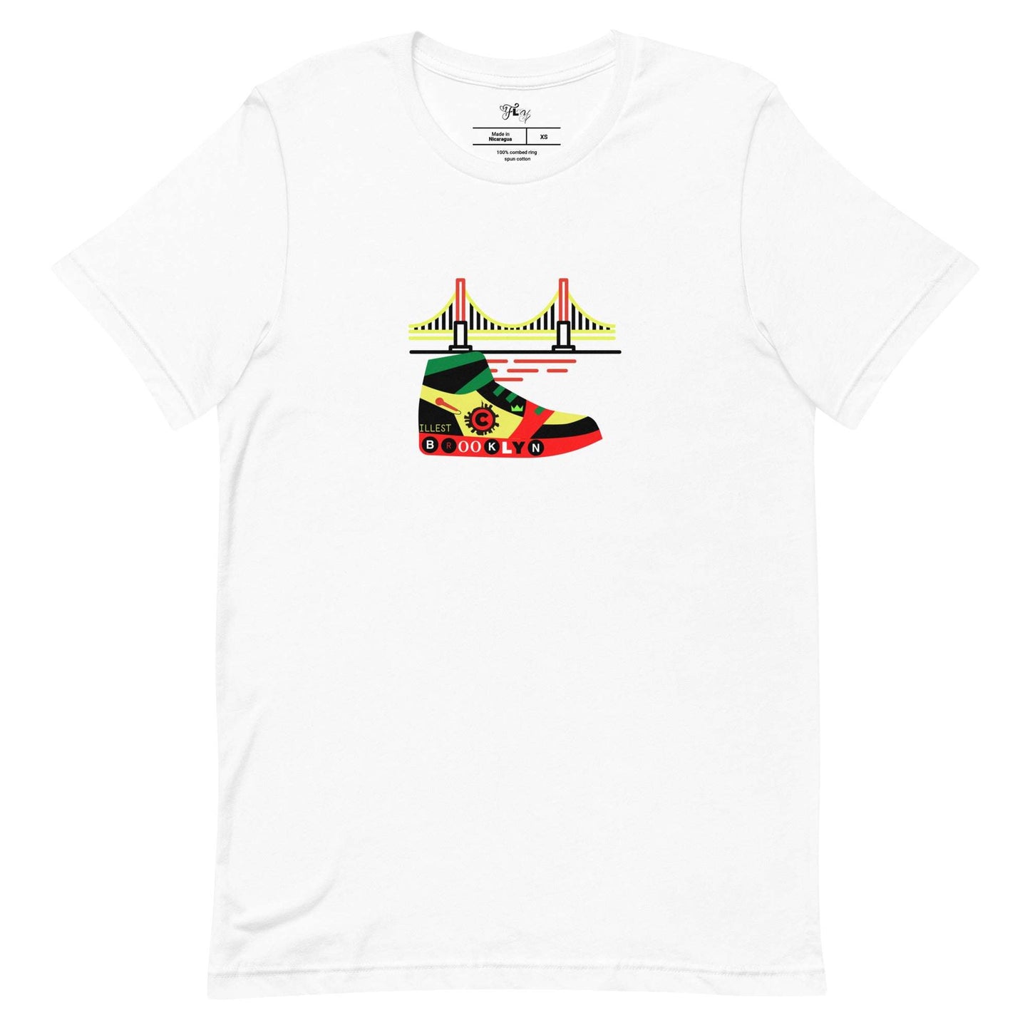 T Brooklyn New York White / 2XL tshirt