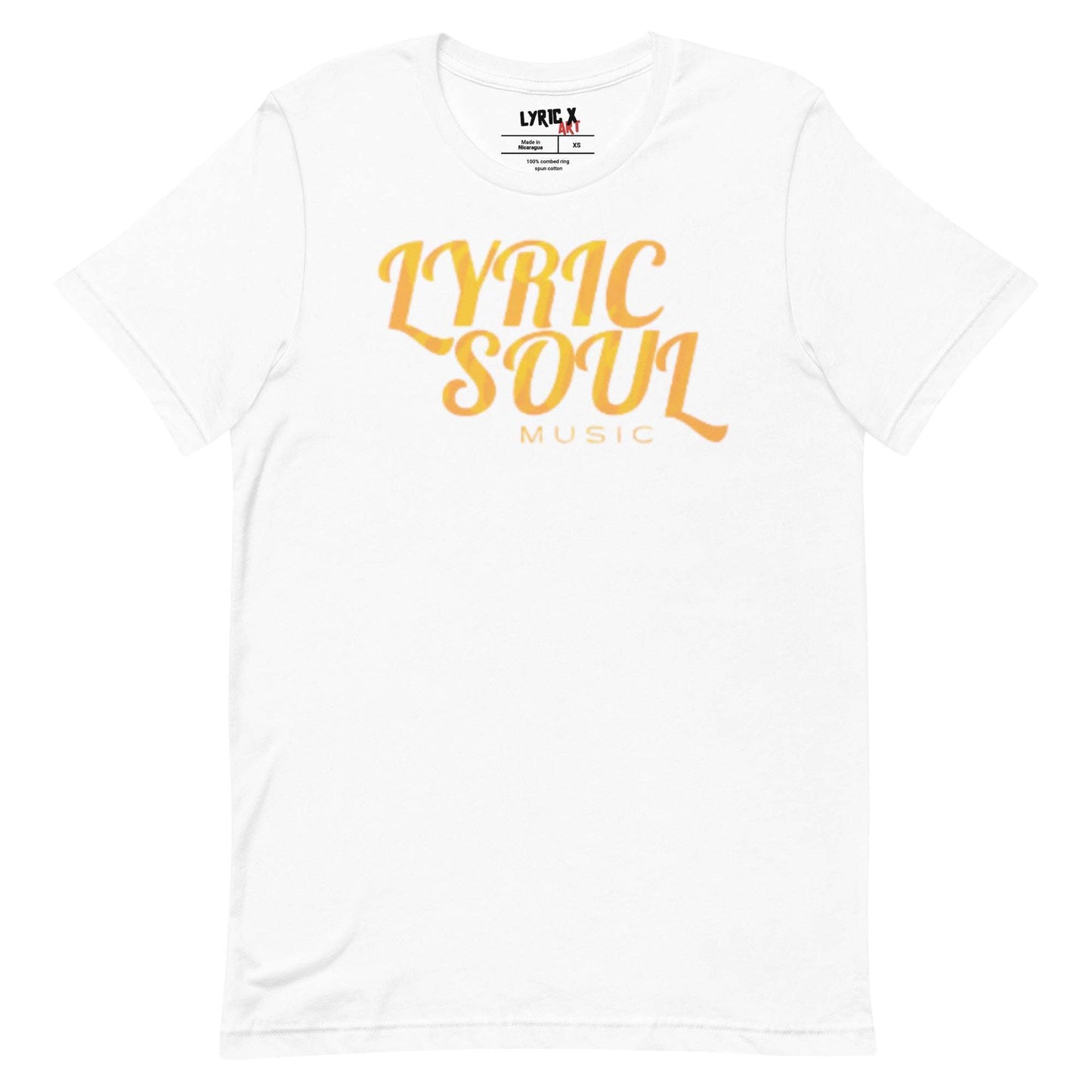 Lyric Soul Music T-shirt White / 4XL