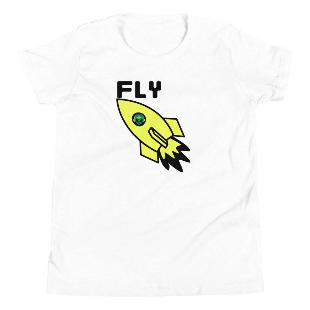Youth T Fly Rocket White / XL kids