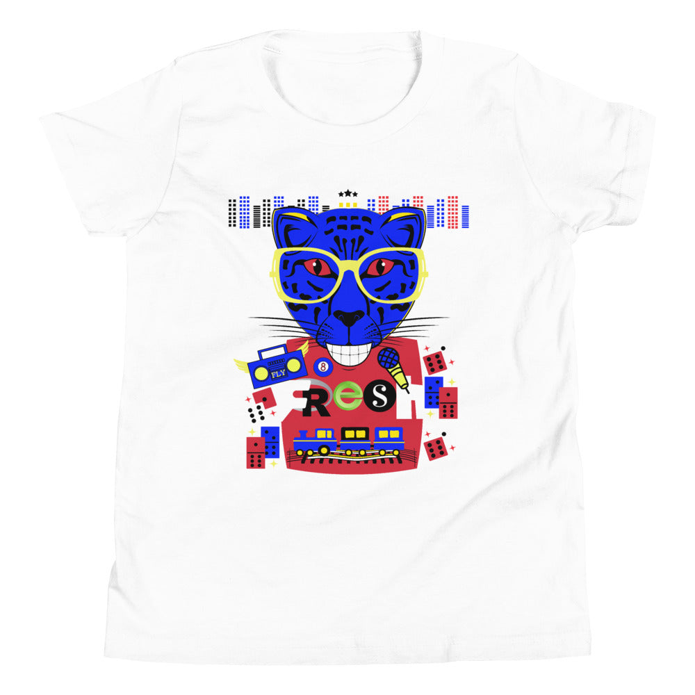 Youth T Fresh Cat White / XL kids