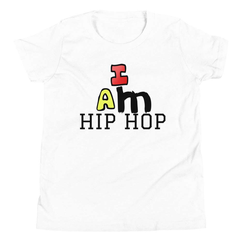 Youth T I Am Hip Hop White / XL kids