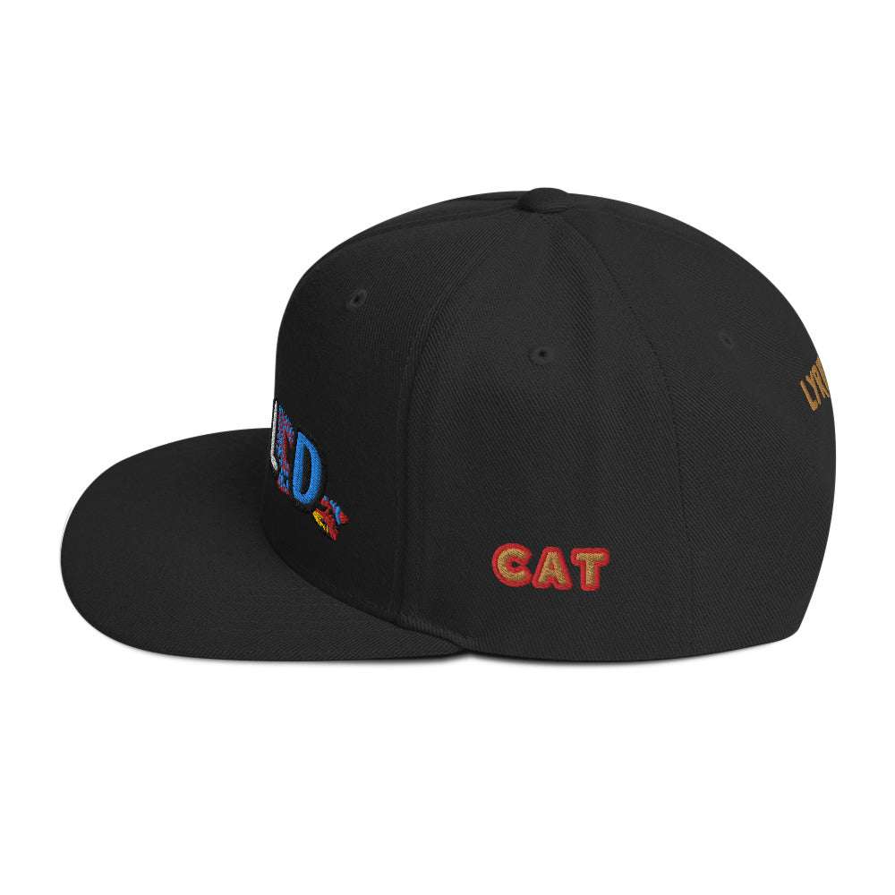 Wild Cat Offense Embroidered Snapback Hat