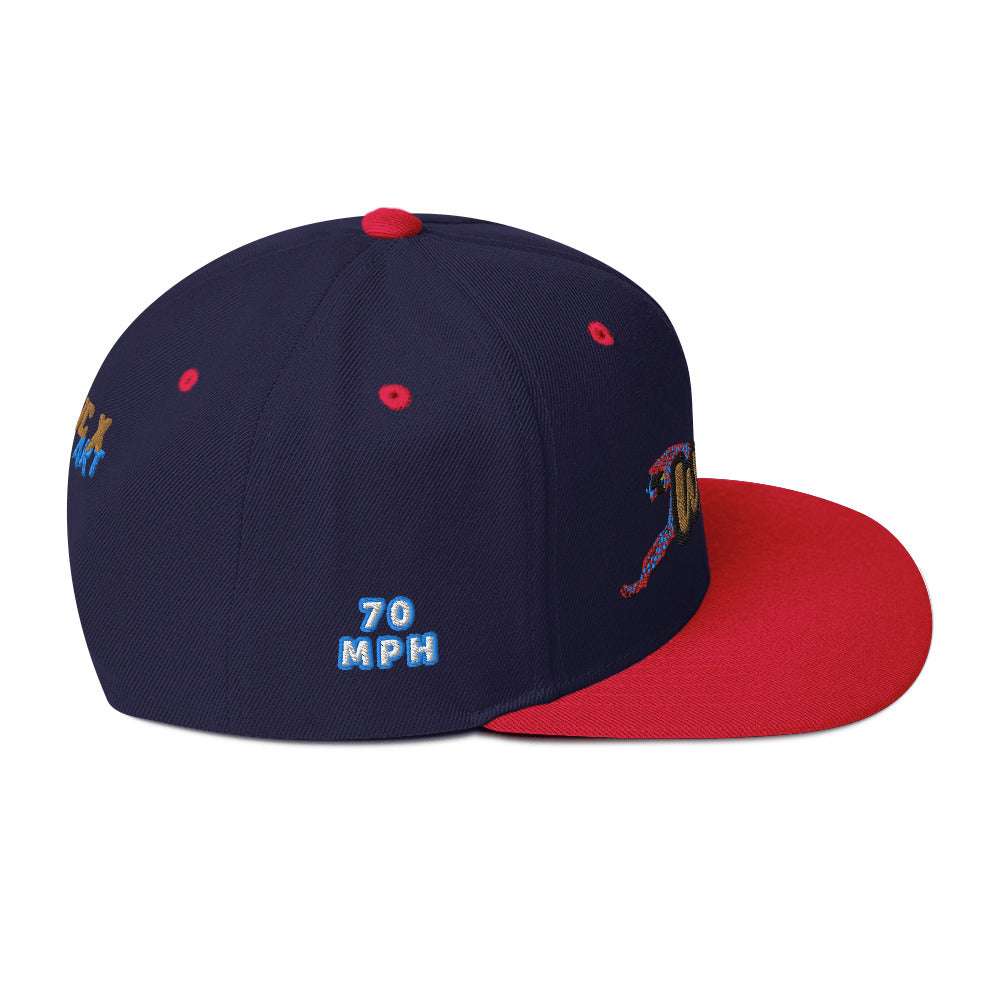 Wild Cat Offense Embroidered Snapback Hat