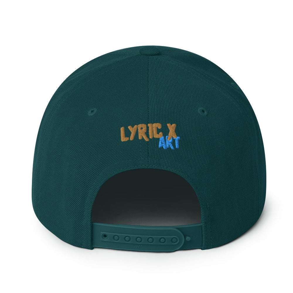 Wild Cat Offense Embroidered Snapback Hat