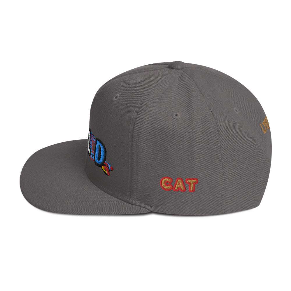 Wild Cat Offense Embroidered Snapback Hat