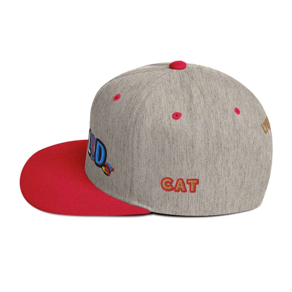 Wild Cat Offense Embroidered Snapback Hat