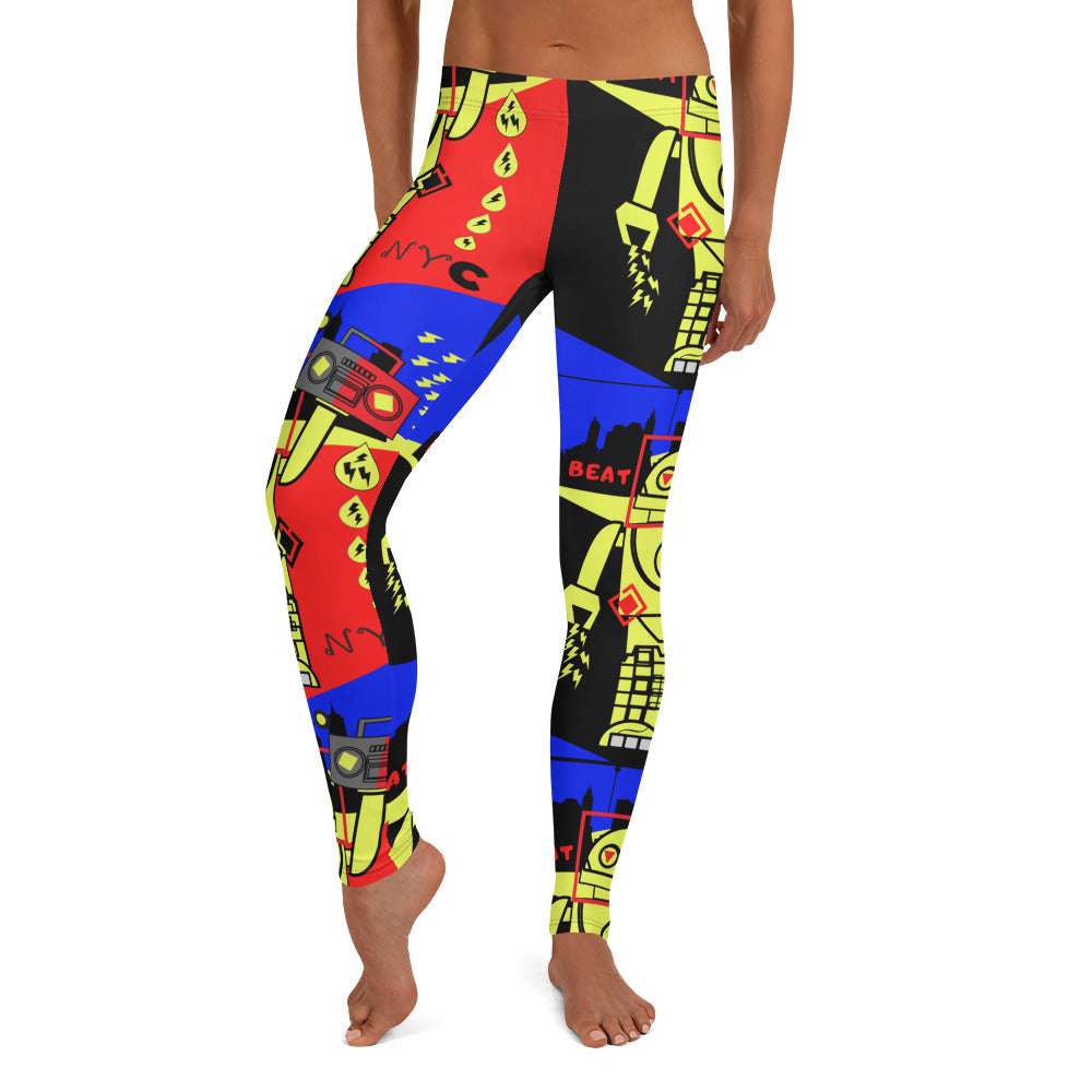Leggings Beat Drop Robot XL leggings
