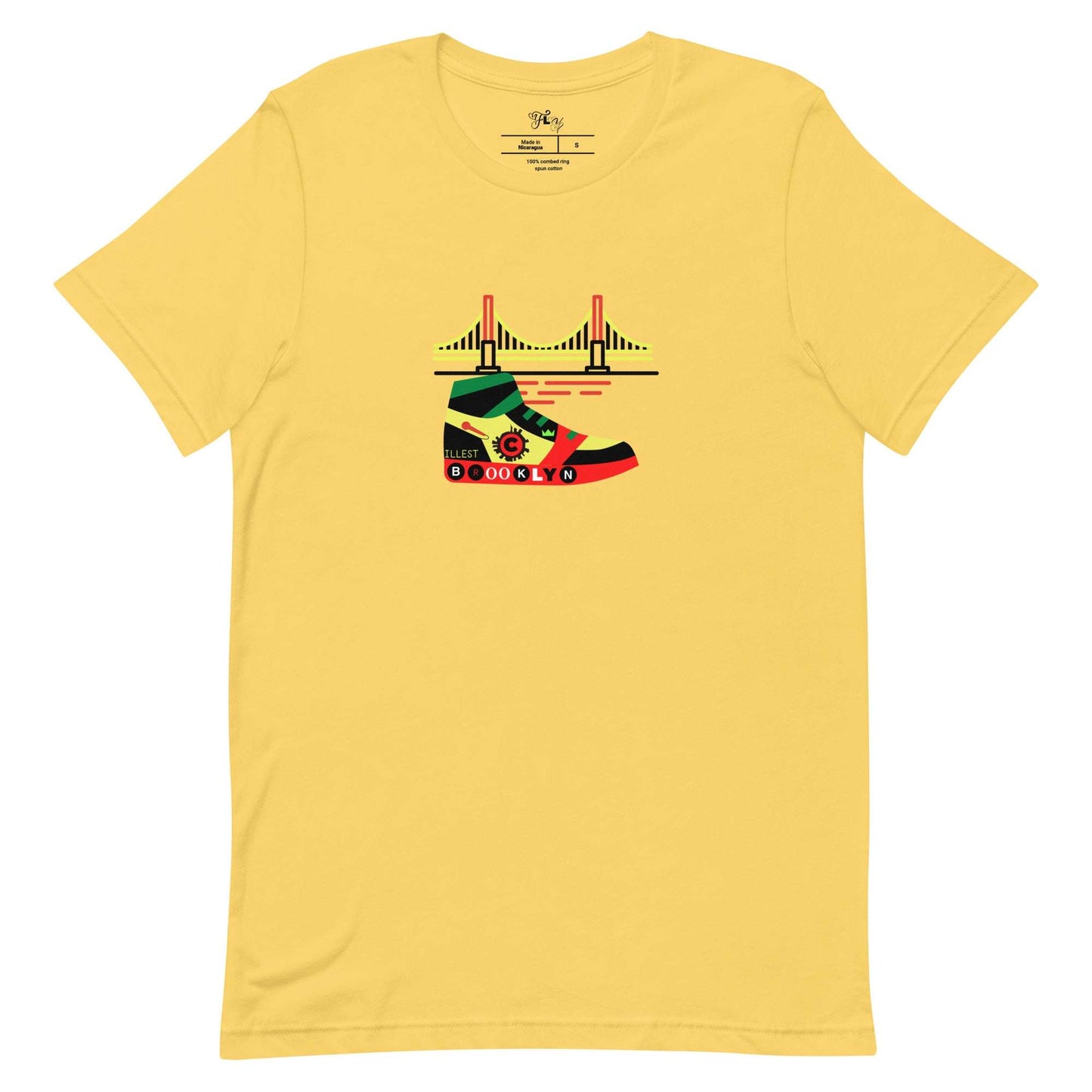 T Brooklyn New York Yellow / 2XL tshirt