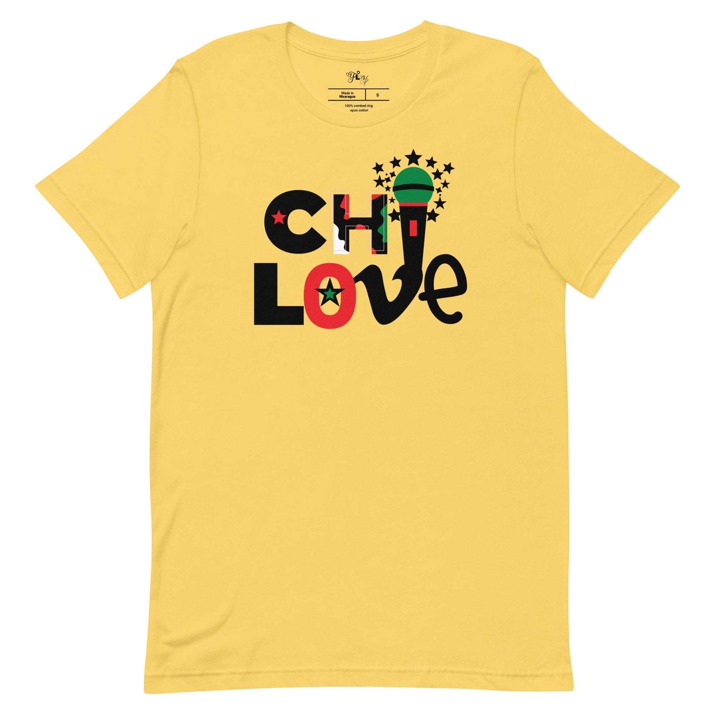 Chi Love T-Shirt Yellow / 4XL tshirt