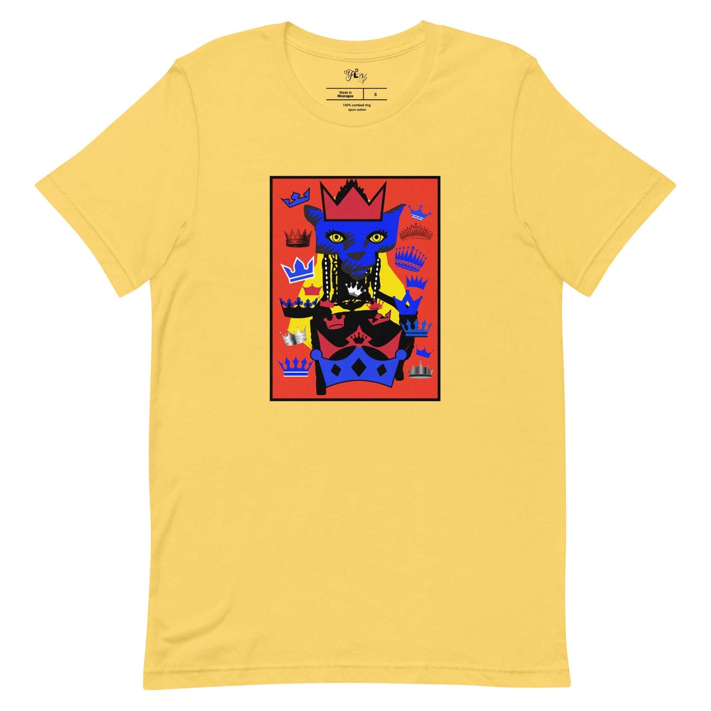 T Crown King Yellow / 4XL tshirt