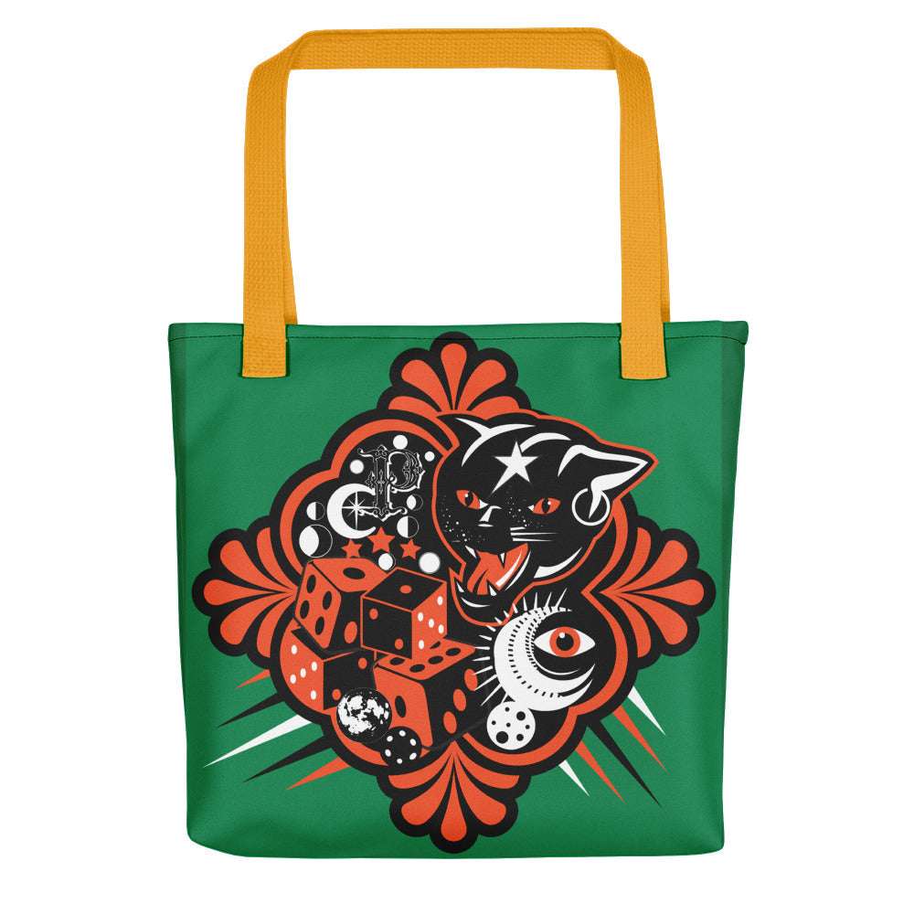 Tote Bag Panther Yellow tote bag