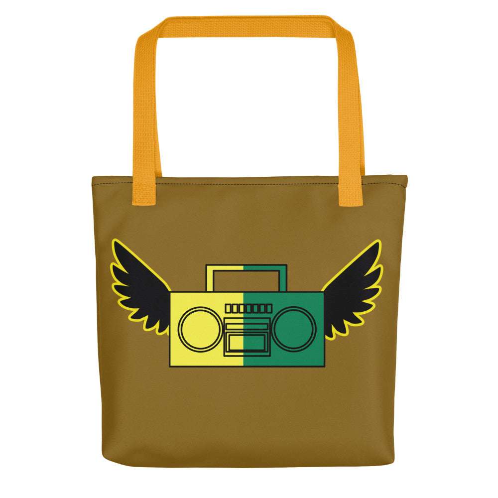 Tote Flying Boombox Yellow