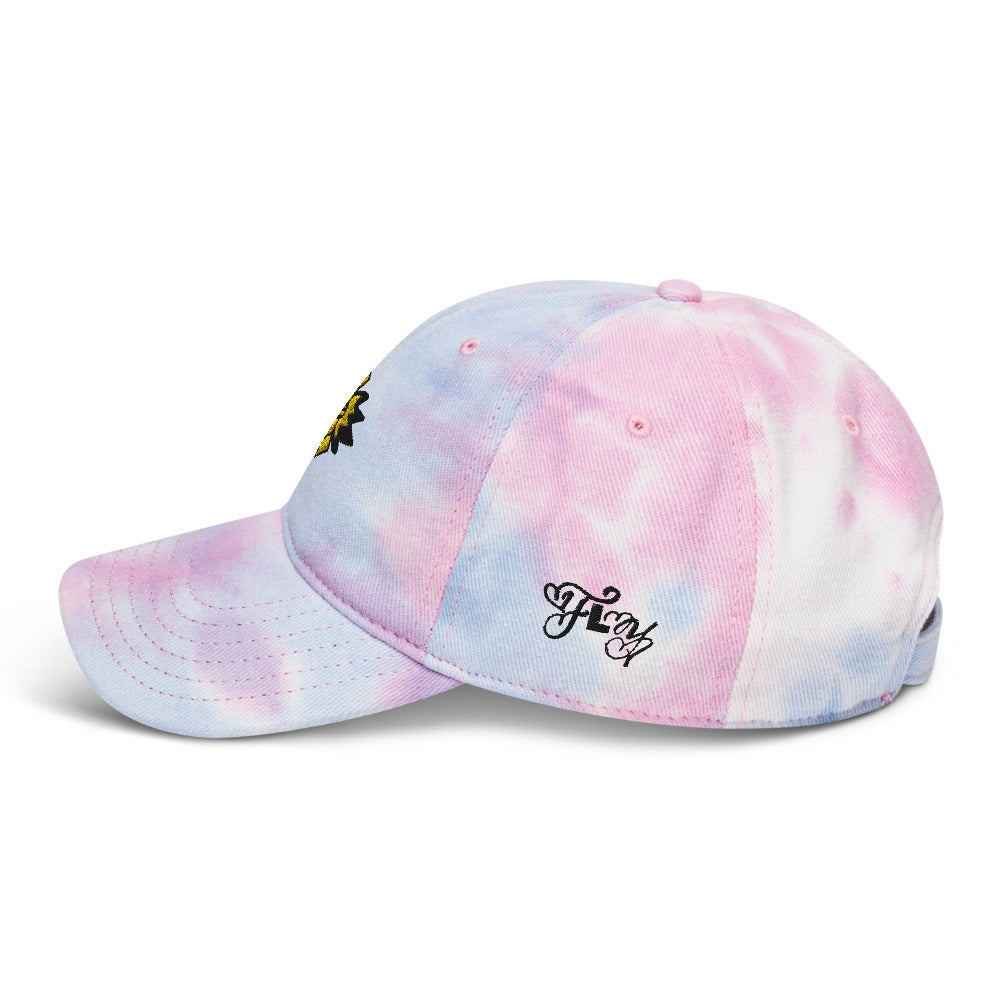 Fly Rocket Tie dye hat - lyricxart