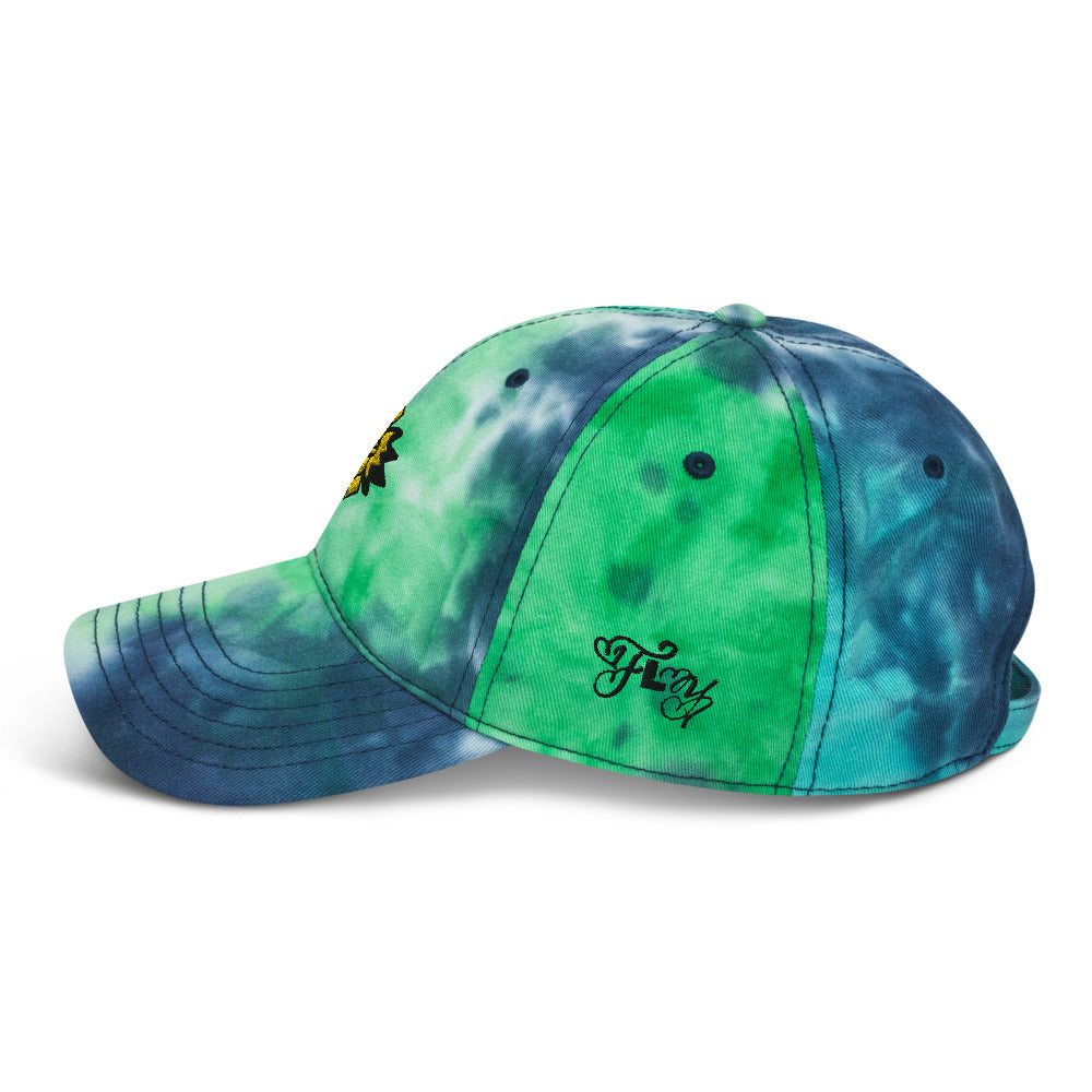 Fly Rocket Tie dye hat - lyricxart