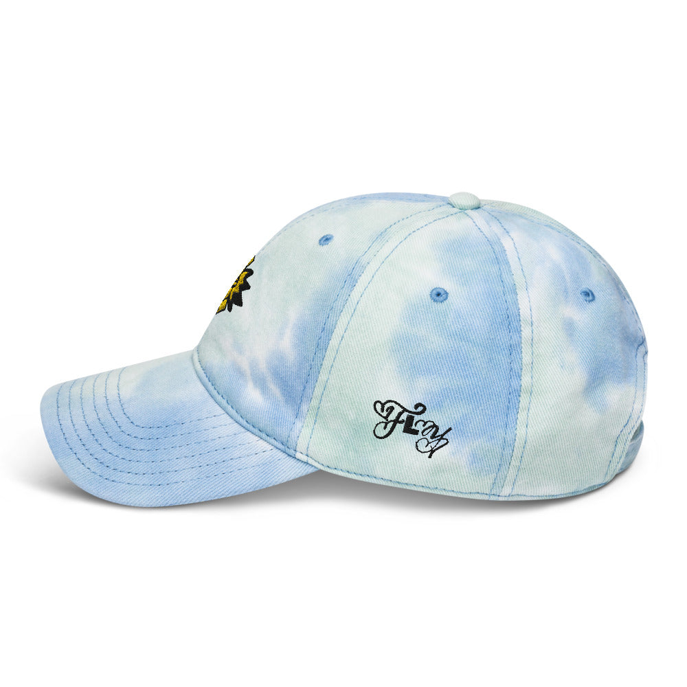 Fly Rocket Tie dye hat - lyricxart