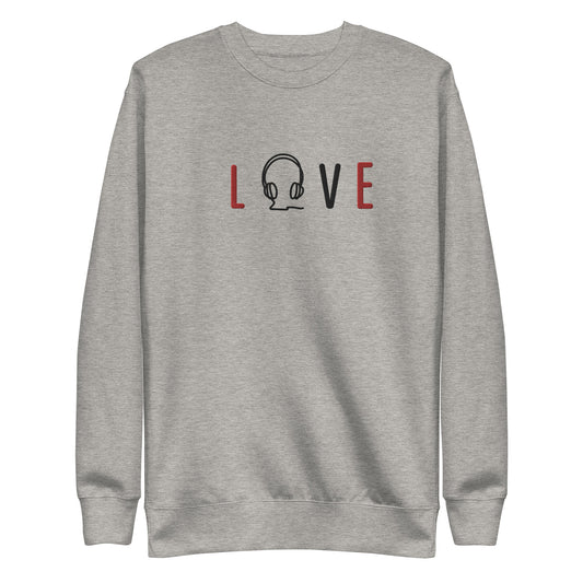 Love Hip Hop Premium Sweatshirt - lyricxart