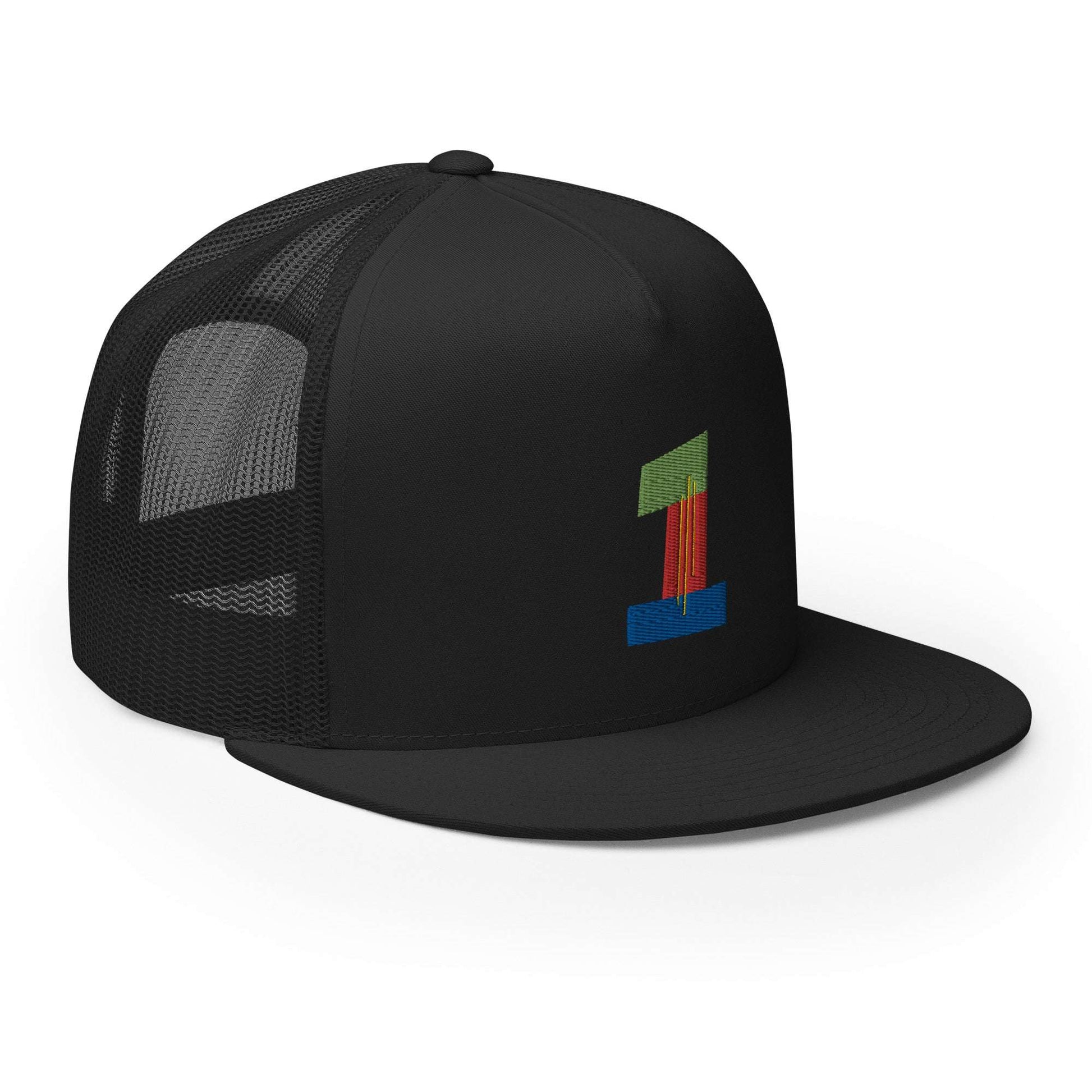 #1 Ball Player Trucker Cap