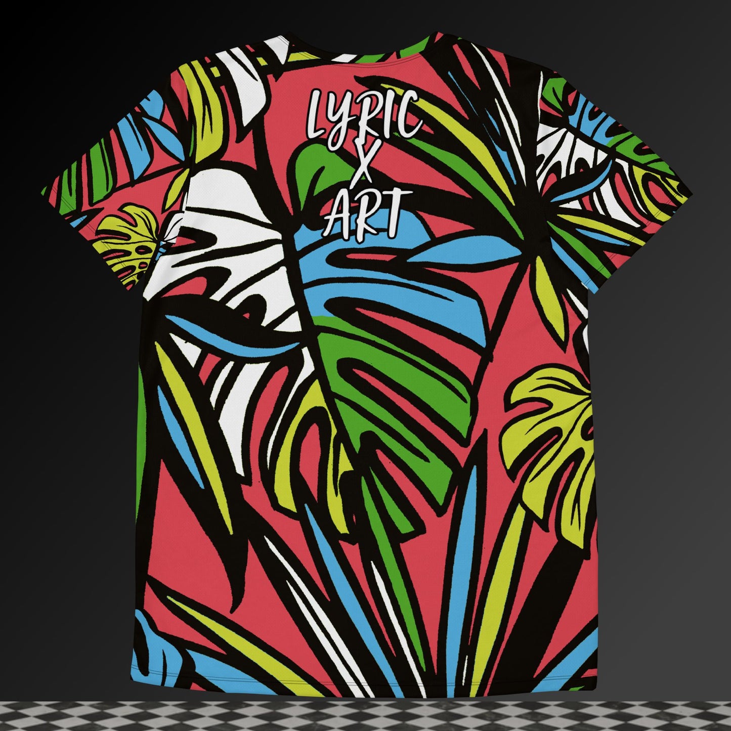 Dream in Color Tropical All-Over Print T-shirt - lyricxart