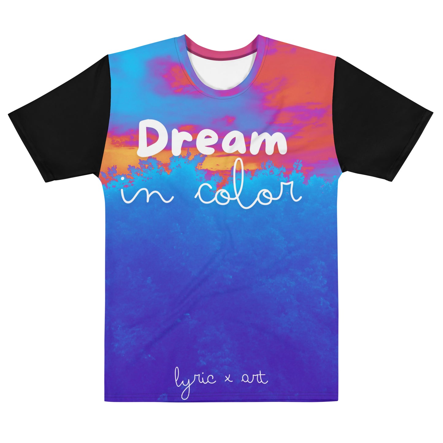 Dream in Color Photo Design All-Over Print T-shirt - lyricxart