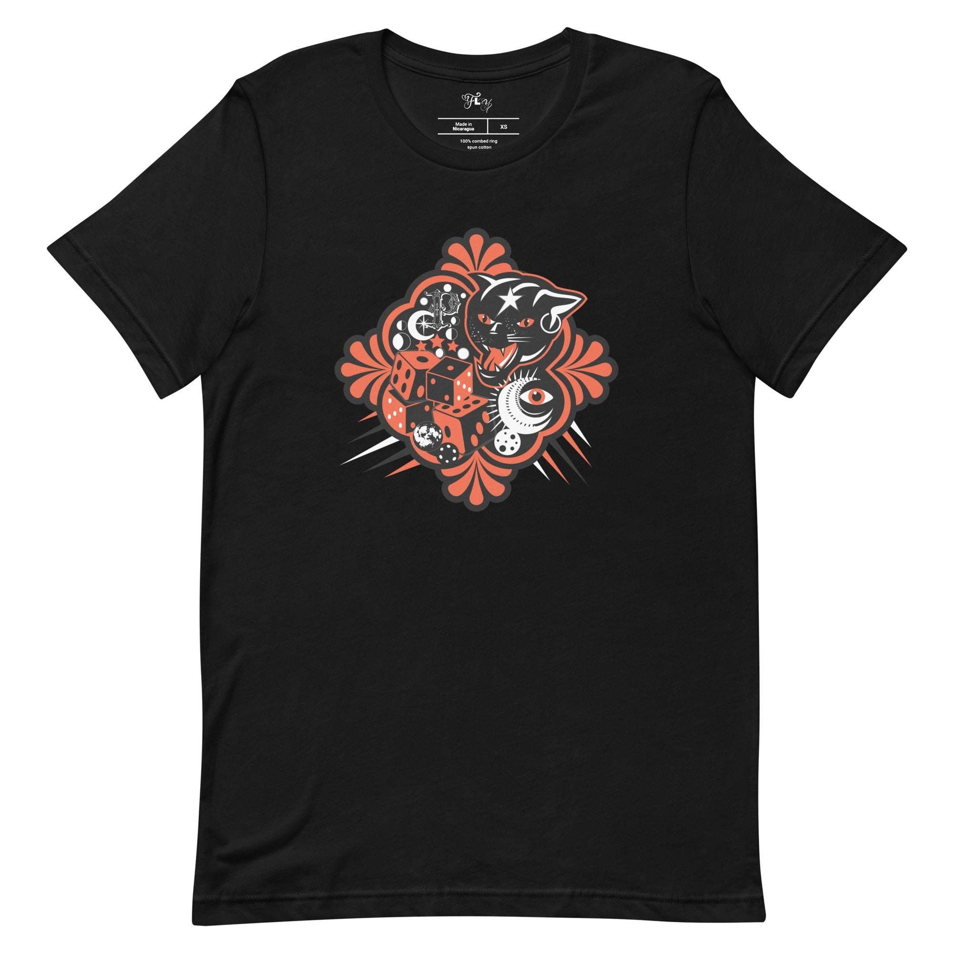 T Panther Orange Black / 4XL