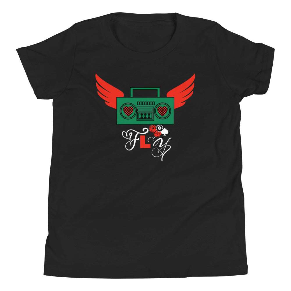 Youth T Boombox Black / XL kids