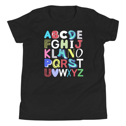 Youth T Hip Hop Alphabet Black / XL