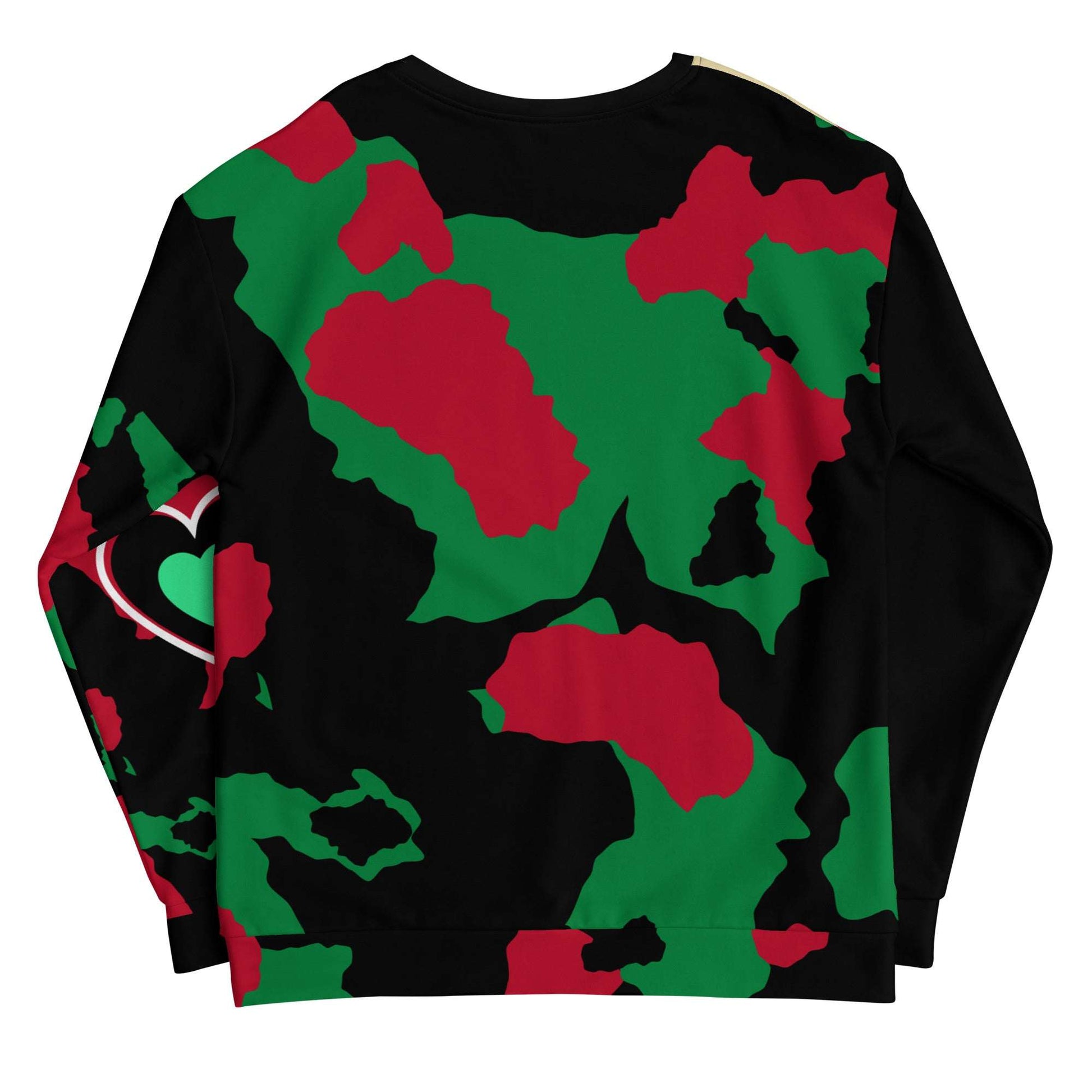 Camo Love All Over Print Sweatshirt