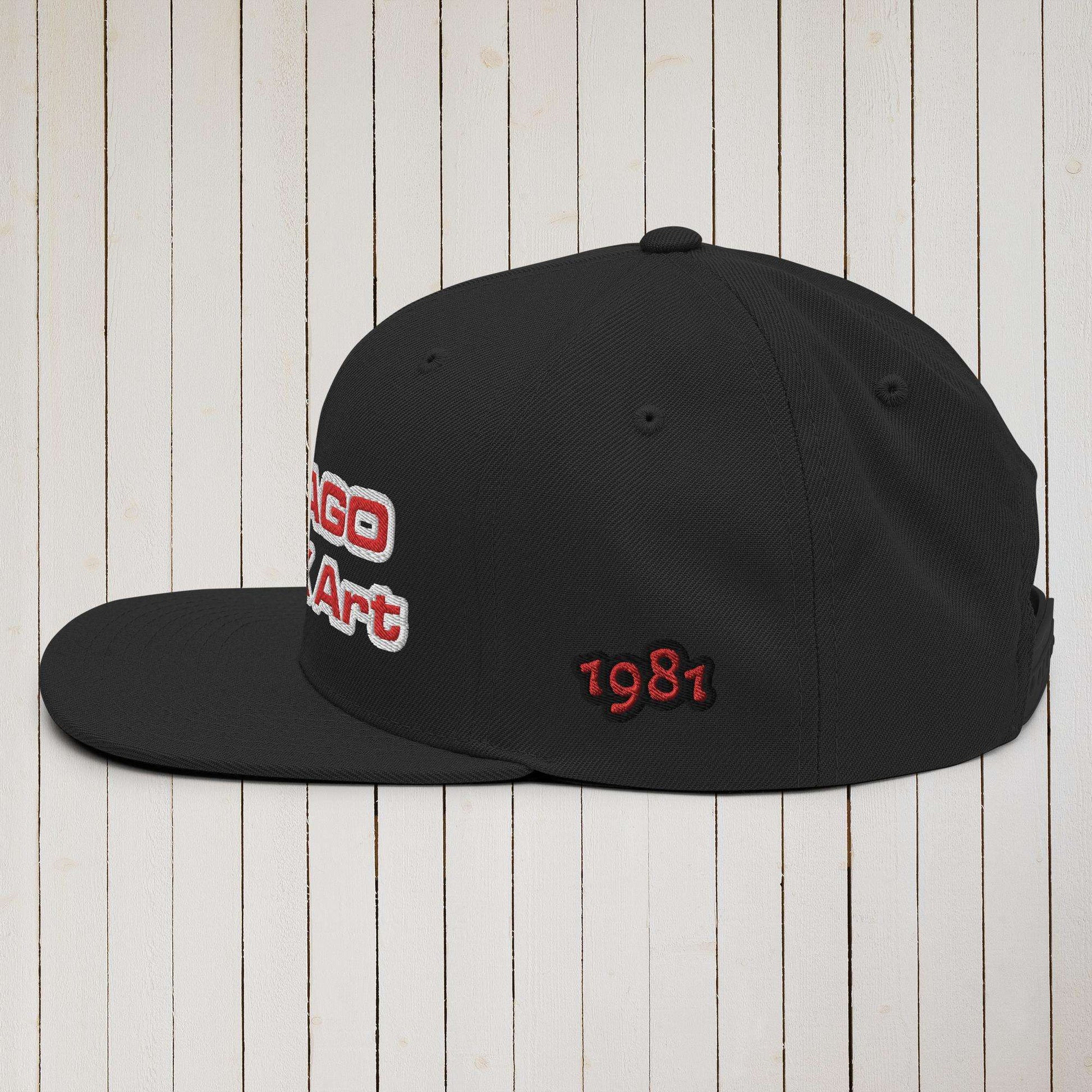 Chi &amp;quot;Chicago&amp;quot; Lyric X Art Snapback Hat