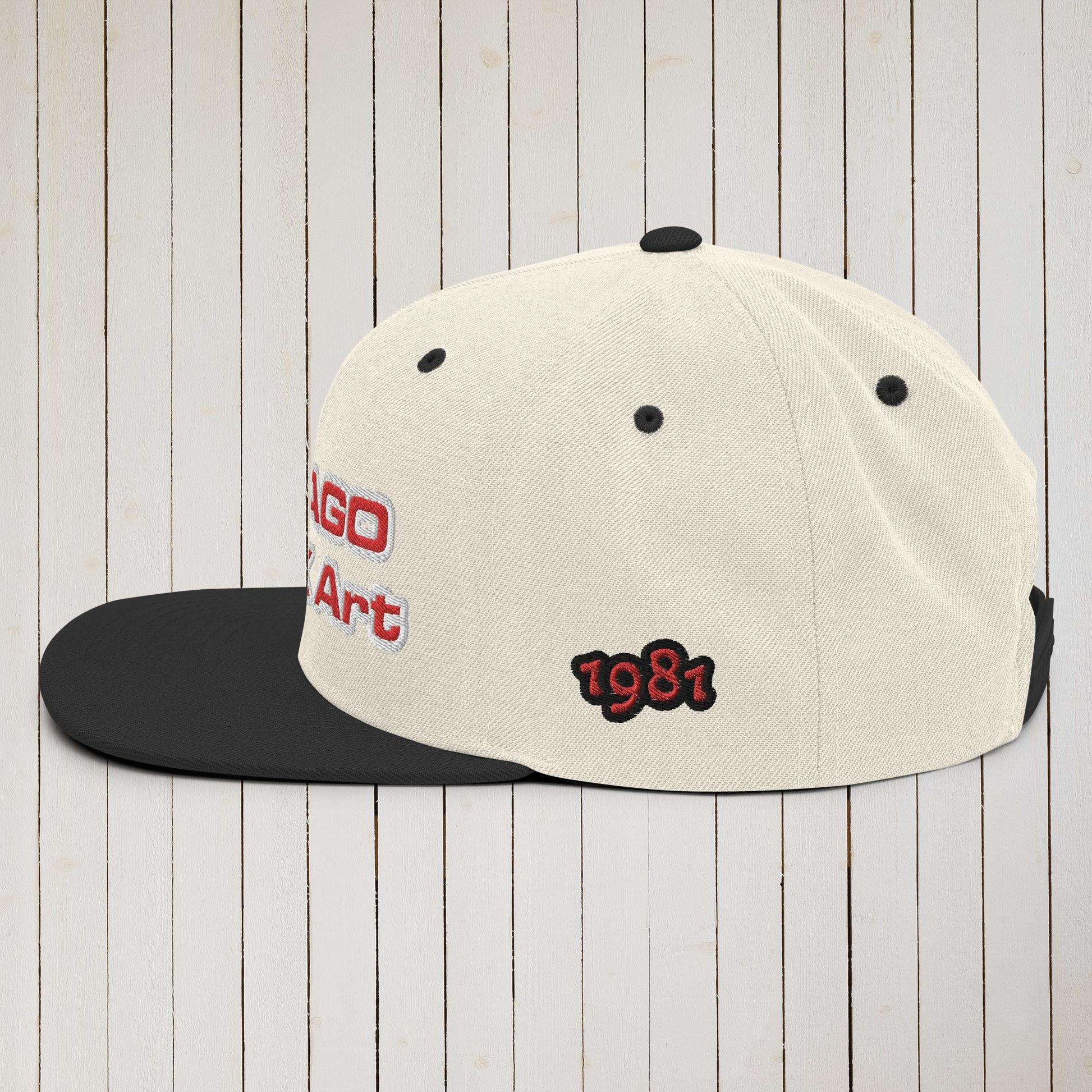 Chi &amp;quot;Chicago&amp;quot; Lyric X Art Snapback Hat