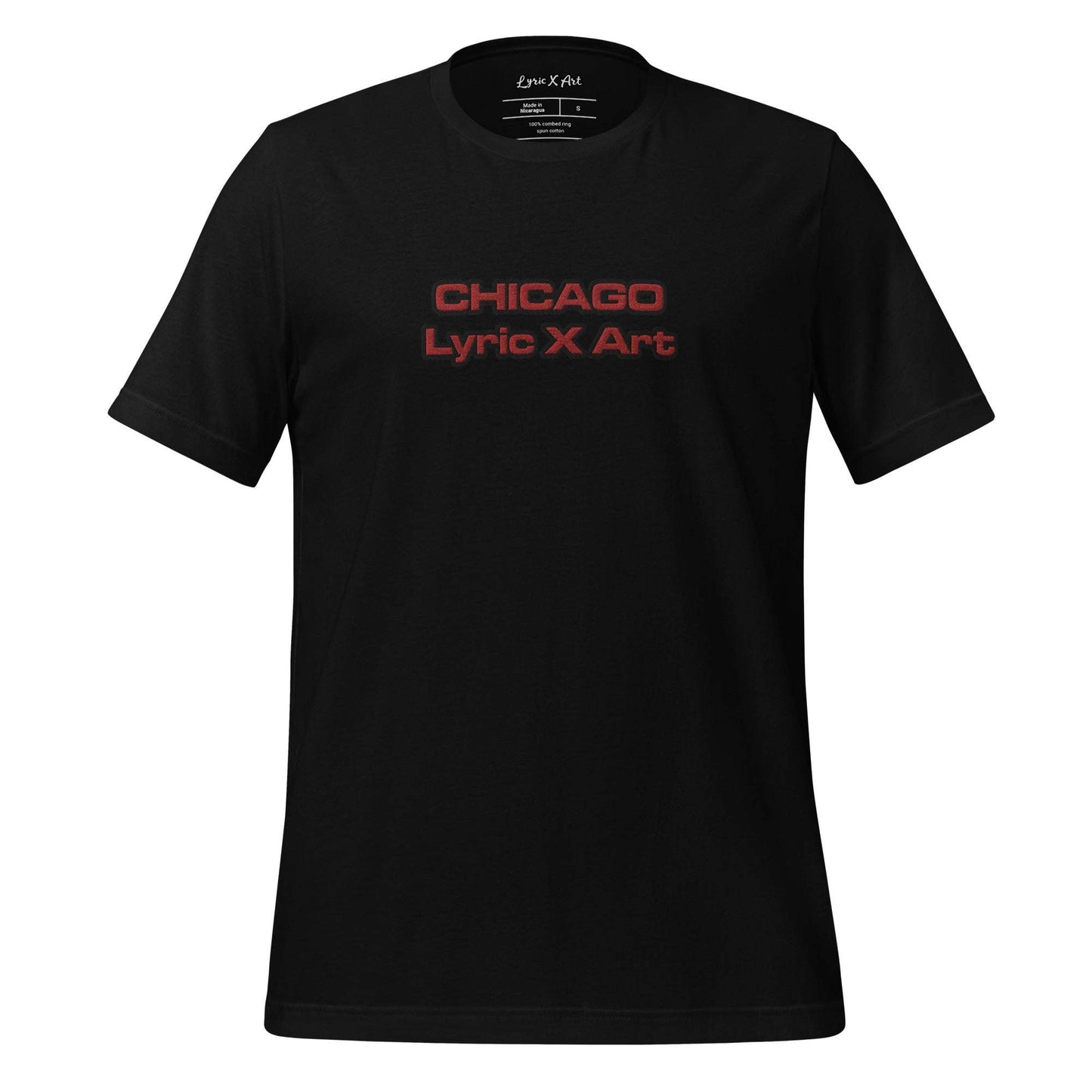 Chi &amp;quot;Chicago&amp;quot; Lyric X Art T-Shirt