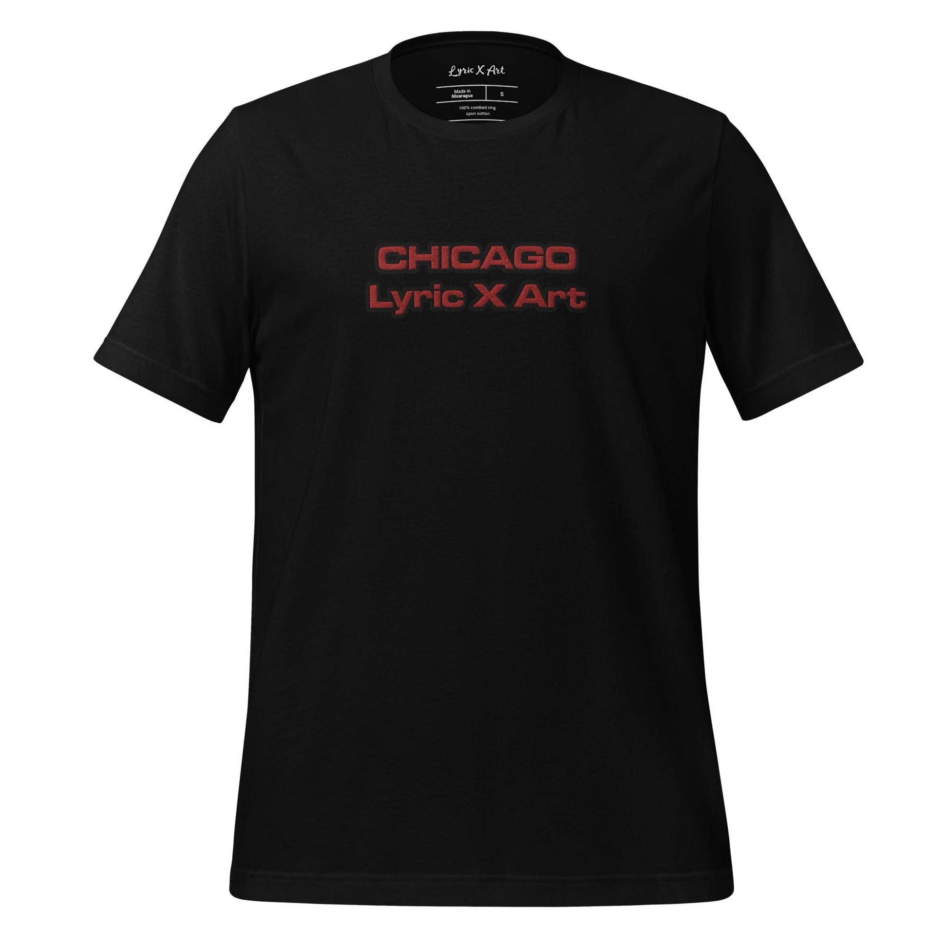 Chi &amp;quot;Chicago&amp;quot; Lyric X Art T-Shirt