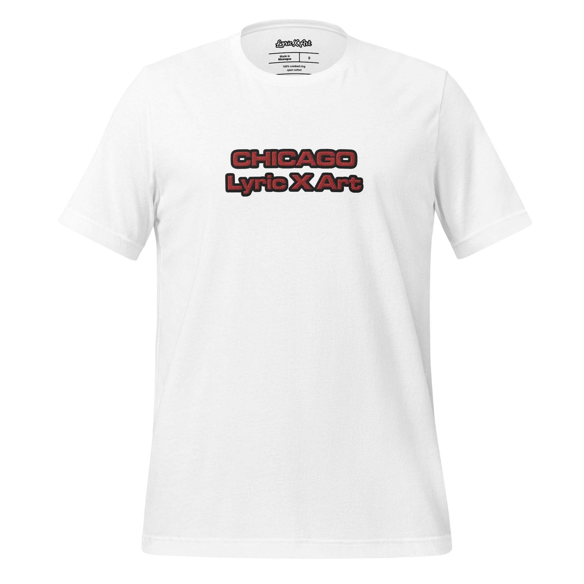 Chi &amp;quot;Chicago&amp;quot; Lyric X Art T-Shirt