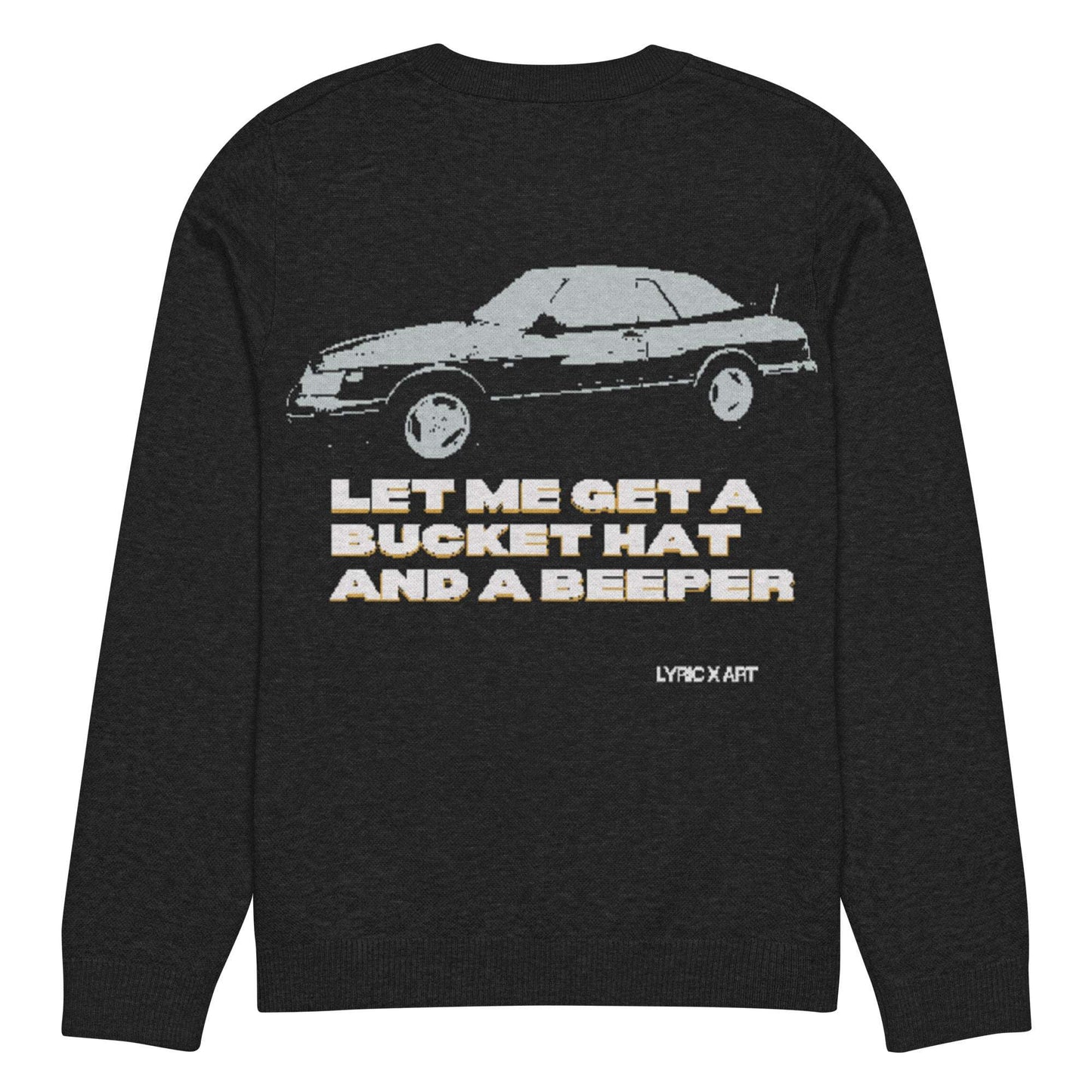 Classic Bucket Coupe Knitted crew neck sweater