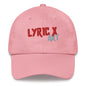 Lyric X Art Logo Red & Yellow Dad Hat - lyricxart