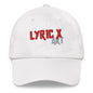 Lyric X Art Logo Red & Yellow Dad Hat - lyricxart