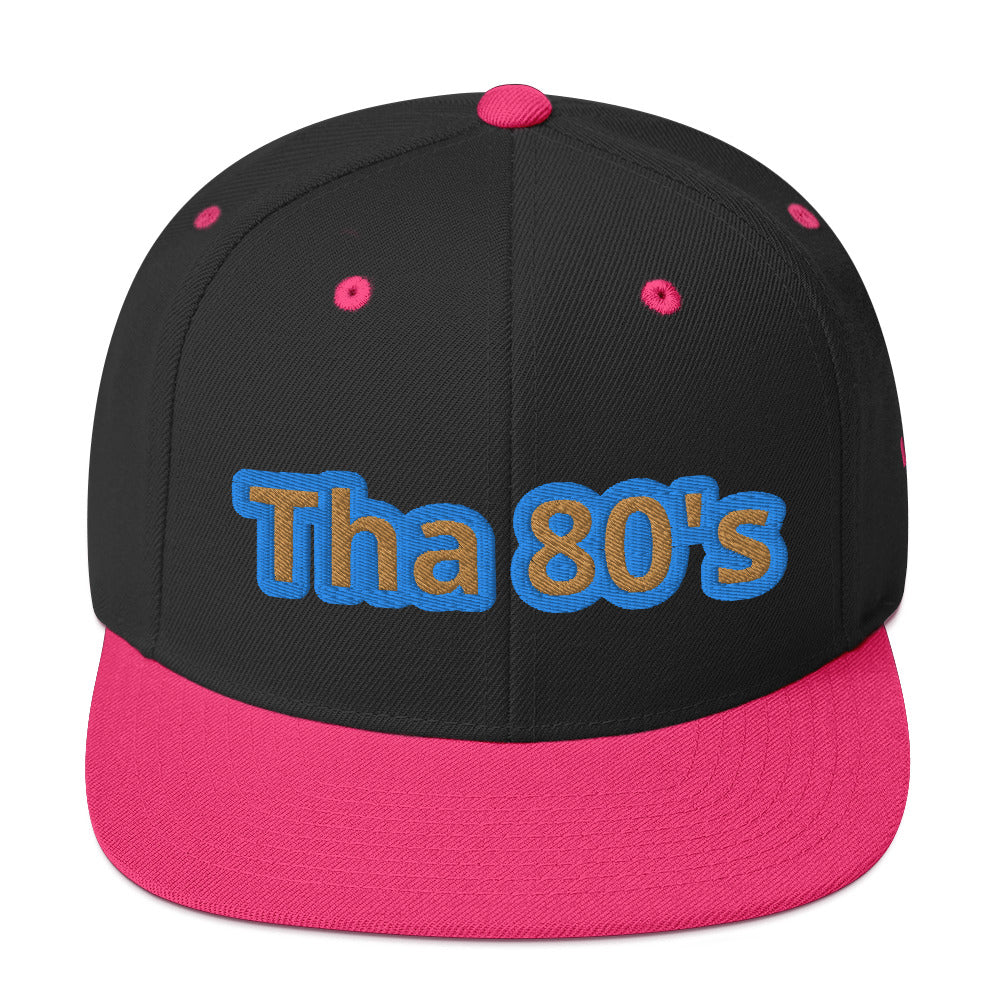 Tha 1980's Snapback Hat - lyricxart