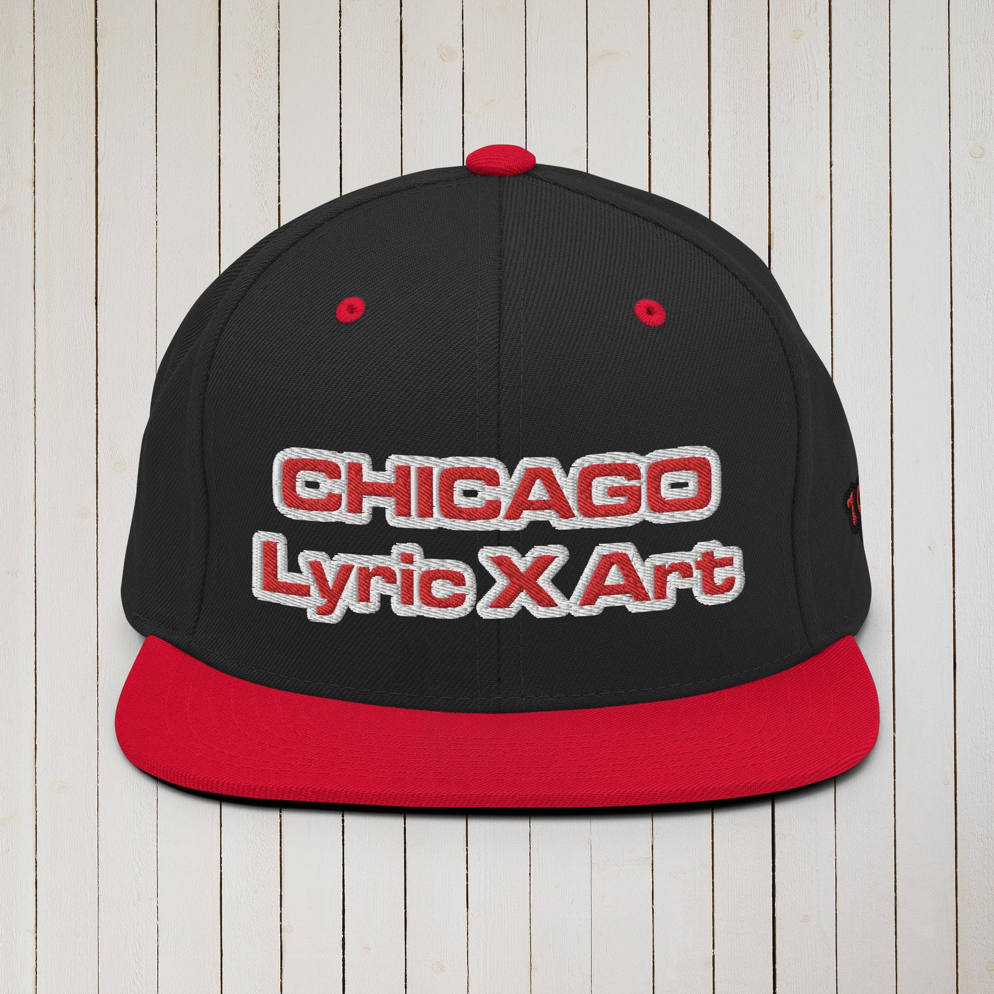 Chi "Chicago" Lyric X Art Snapback Hat - lyricxart