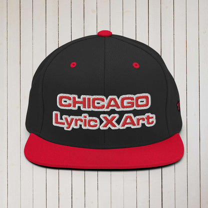 Chi "Chicago" Lyric X Art Snapback Hat - lyricxart