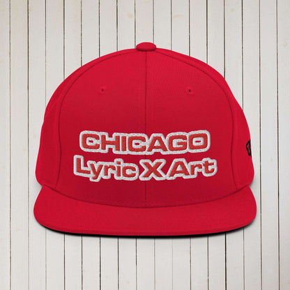 Chi "Chicago" Lyric X Art Snapback Hat - lyricxart