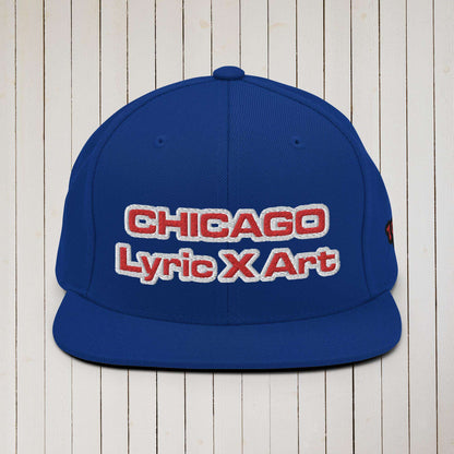 Chi "Chicago" Lyric X Art Snapback Hat - lyricxart